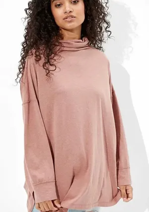✨ AE Long Sleeve Mock Neck T-Shirt✨ thumbnail 1