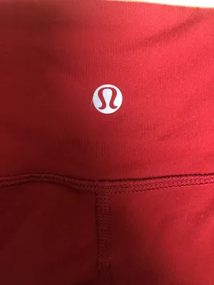 Lululemon Red Full Length  Leggings thumbnail 4