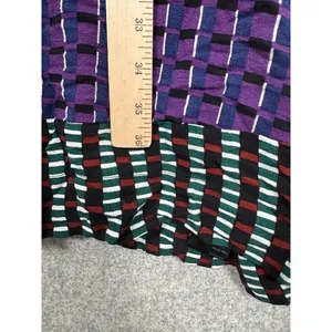 Maeve Size 4 Dress Long‎ Sleeve Geometric Faux Wrap Colorful Womens A-Line thumbnail 7