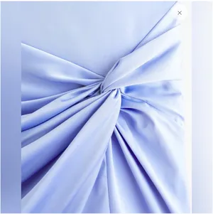 Abercrombie and Fitch Pale Blue Sleveless Maxi Dress with Knot Detail thumbnail 2