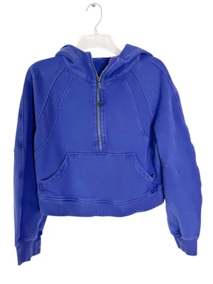 Lululemon Scuba Oversized Half-Zip Hoodie Purple Size XS/S thumbnail 6