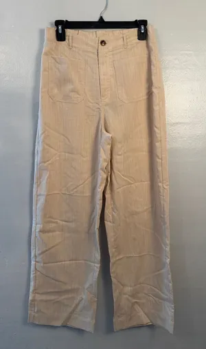 Halara High Waisted Wide Leg Casual Linen-Feel Pants, medium thumbnail 1