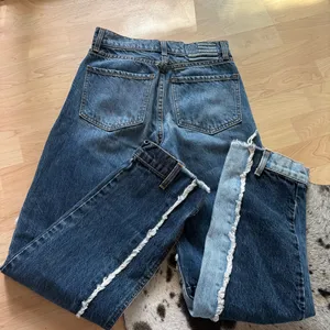 REVICE Matchmaker Love at First Sight Jeans Size 25 Patchwork High Rise Blue‎ thumbnail 10