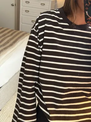 H&M Striped Long Sleeve Tee thumbnail 3