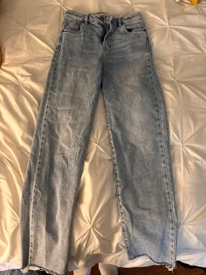 Buckle hidden straight leg jeans thumbnail 8