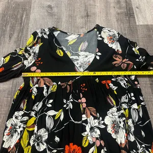 FREE PEOPLE Bella Floral Print Tunic/Dress thumbnail 9