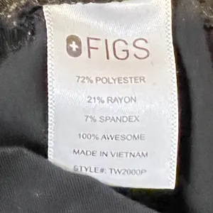 1110 | FIGS Technical Collection Zamorra Cargo Jogger Scrub Pants Black Women XS thumbnail 8