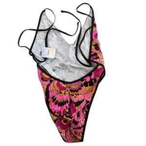 Free People Free-est onepiece high cut swimsuit NEW thumbnail 3