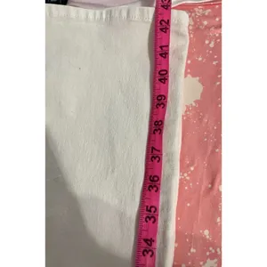 Sinsay Denim High Rise White Flared Leg Stretch Pockets Sz 24 Waist 32 Inseam thumbnail 11