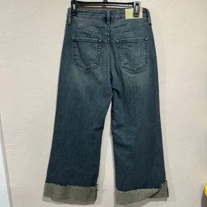 HIGH RISE CUFFED A WIDE LEG JEANS Artemis Vintage 7/27 thumbnail 6