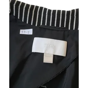 Hugo Boss Black Striped Blazer Women Size 14 | 53-2 thumbnail 4