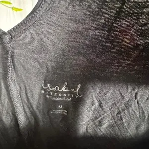 T235. Black Isabel Maternity tank top Size M thumbnail 2