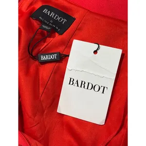 Bardot Vienna Midi Dress in Flame Orange 2 New Womens Cut out Cocktail thumbnail 7