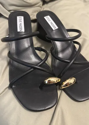 Steve Madden Heels Black thumbnail 1