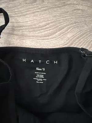 Hatch The Body Rib Unitard in Black thumbnail 5