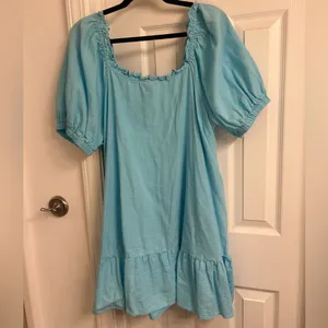 Stoney Clover Lane Brand Light Blue Button-Down Dress thumbnail 5