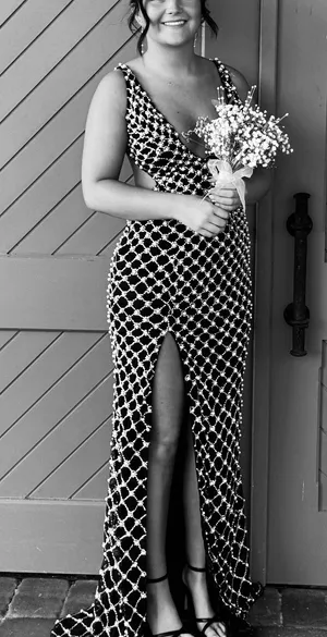 Sherri Hill Dress Prom black thumbnail 1
