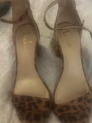 Lulus Harper Leopard Print Sandals thumbnail 2
