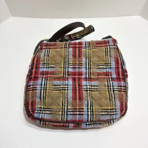 Vera Bradley Highland Plaid Crossbody/Shoulder Handbag Purse thumbnail 4