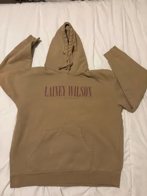 Lainey Wilson sweatshirt Tan Size XL thumbnail 1