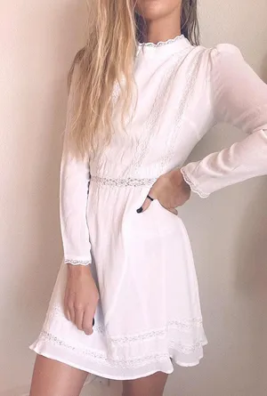 White Dress thumbnail 1