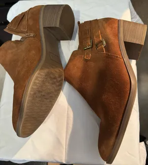 Women’s 11 Sonoma Suede Whiskey Ankle Boots thumbnail 3