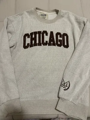 Chicago Sweatshirt Gray Size XL thumbnail 1