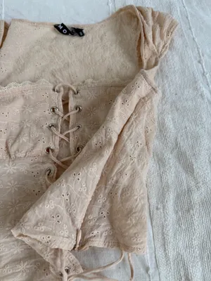 Motel Rocks Tanya Broderie Corset Top thumbnail 5