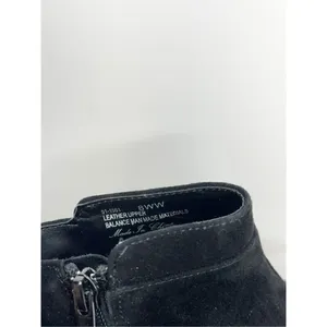 Bella Vita Booties Womens‎ Bindi Shoot Black Kid Suede Leather Size 8 WIDE thumbnail 6