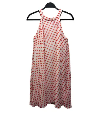 Betsey Johnson Floral Print Sleeveless Swing Dress Size 8 thumbnail 2