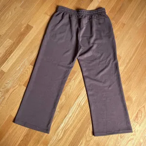 Colorfulkoala Velvra Modal Lounge Pants XL Brown Plum Wide Leg Drawstring NWT thumbnail 4