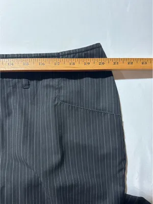Old Navy Pinstripe Black Dress Pants Size 16 - Business Chic thumbnail 5