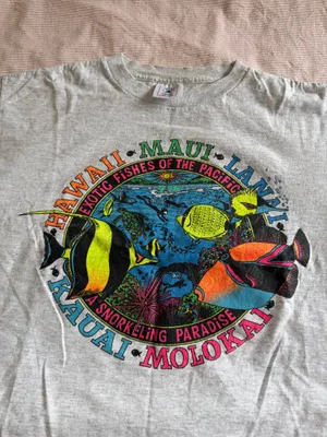 Vintage Hawaii Tee Gray Size M thumbnail 4
