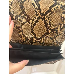 Zara Purse Womens Handbag Animal Print Shoulder Bag Brown Bronze Rectangular thumbnail 8
