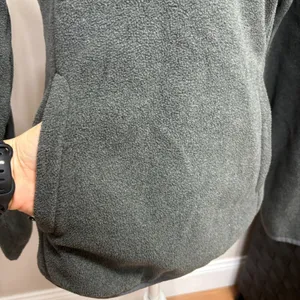 Fleece Pullover Gray Quarter Zip Mock Neck Jacket Outdoor Hiking Gorpcore Small‎ thumbnail 2