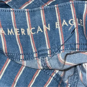 American Eagle  pinstriped wide leg capris thumbnail 5