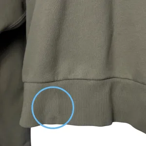Vuori Restore Half Zip‎ Hoodie Sweatshirt Green Athletic Comfort Athleisure M thumbnail 6