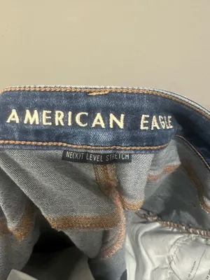 American Eagle Distressed Ne(x)t Level Stretch Super High-Rise Jeggings thumbnail 5