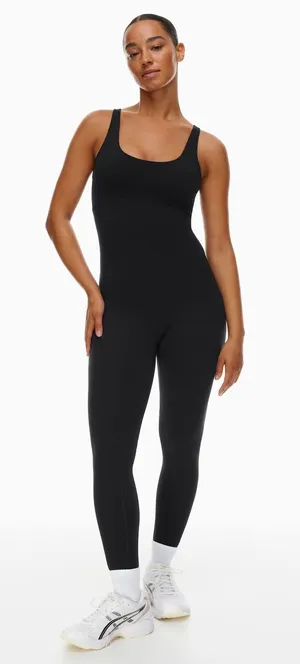 Aritzia TnaBUTTER Pace Jumpsuit in Black thumbnail 1