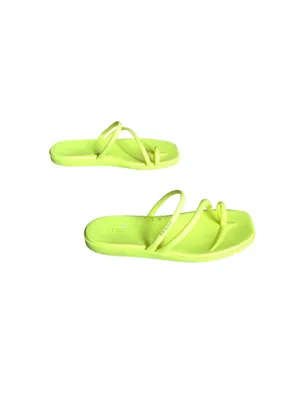 Crocs Yellow Slip On Sandals thumbnail 3