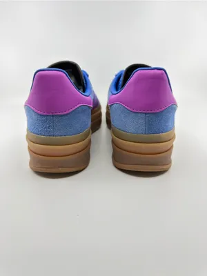 Adidas Gazelle Bold Lucid Blue/ Lucid Pink Color Way. SZ 9.5 Women’s thumbnail 3