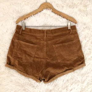 Princess Polly corduroy Nadeem shorts in brown thumbnail 3