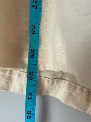 Zara Linen Cotton Romper Short Jumpsuit thumbnail 6