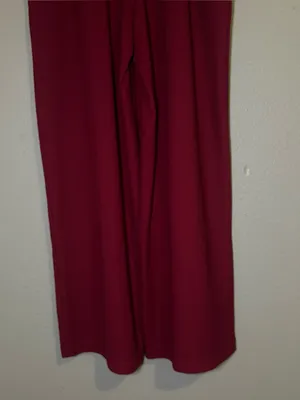 Halara High Waisted Pocket Wide Leg Waffle Knit Work Pants Womens Size XS Petite thumbnail 9