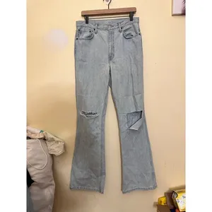 Ética Sasha Modern‎ Flare Jeans Sea Breeze Size 29 thumbnail 15