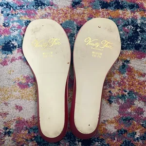 Vanity Fair Vintage Pink Ladies Slippers "Plenty Pink" House Slippers 6.5 thumbnail 4