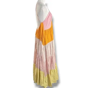 Free People Bohemian Beach Summer What Love Is Maxi Dress Size Medium Sundress thumbnail 12