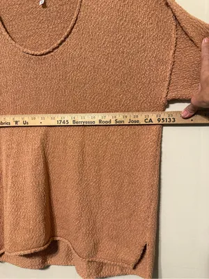 aerie Lightweight Scoop Neck Sweater - Terracotta thumbnail 5