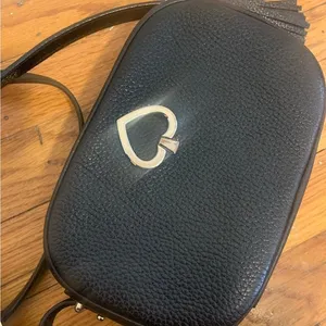 kate spade Black Leather Crossbody Bag thumbnail 1