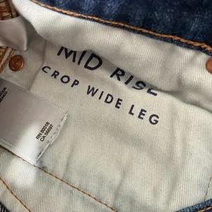 Lucky Brand Mid Rise Crop Wide Leg Jeans thumbnail 2